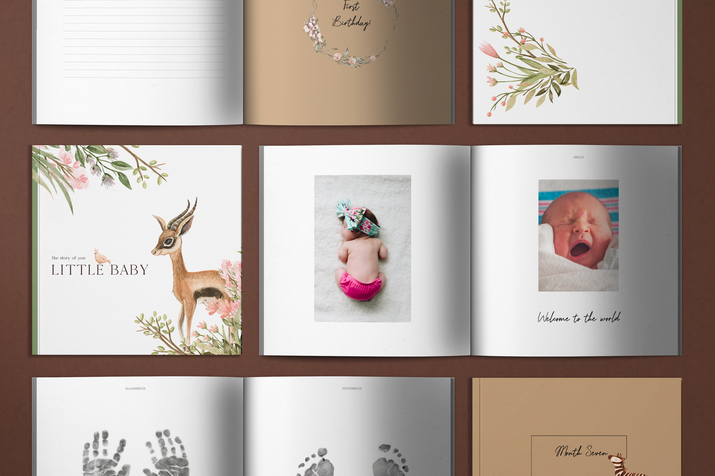 The Story of You : Baby Record Book & Pregnancy Journal