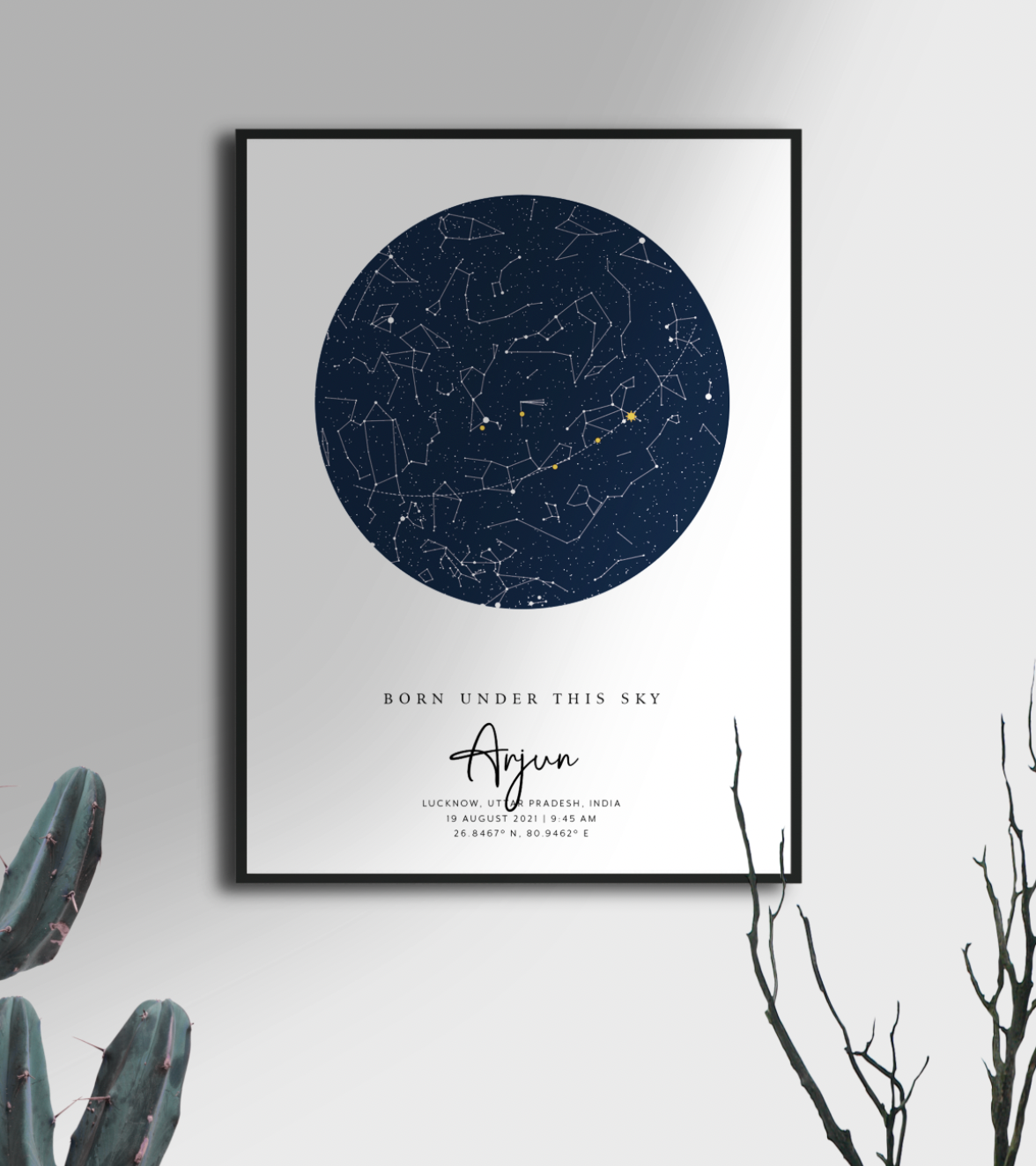 Birth Star Map | Digital Download