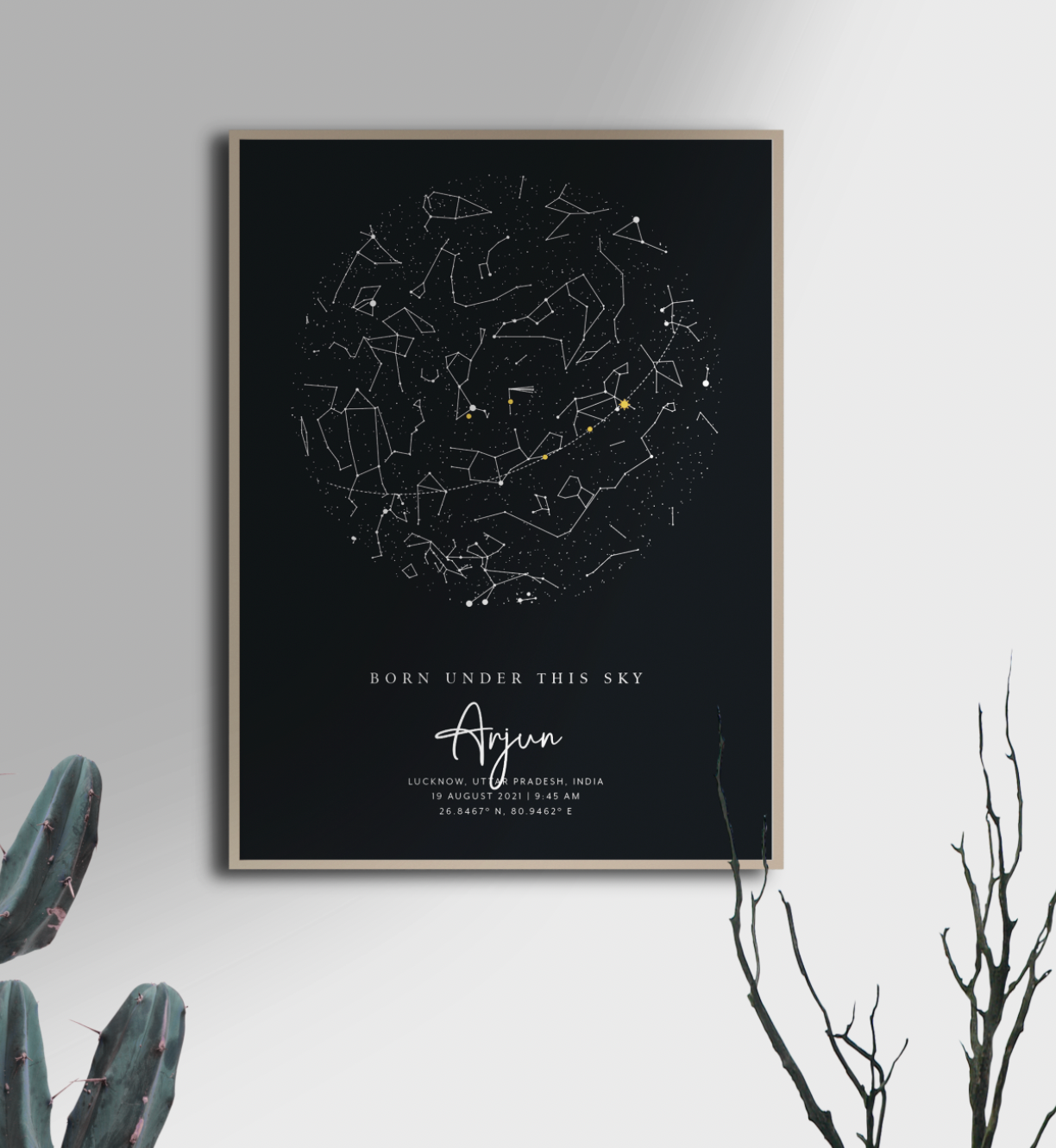 Birth Star Map | Digital Download