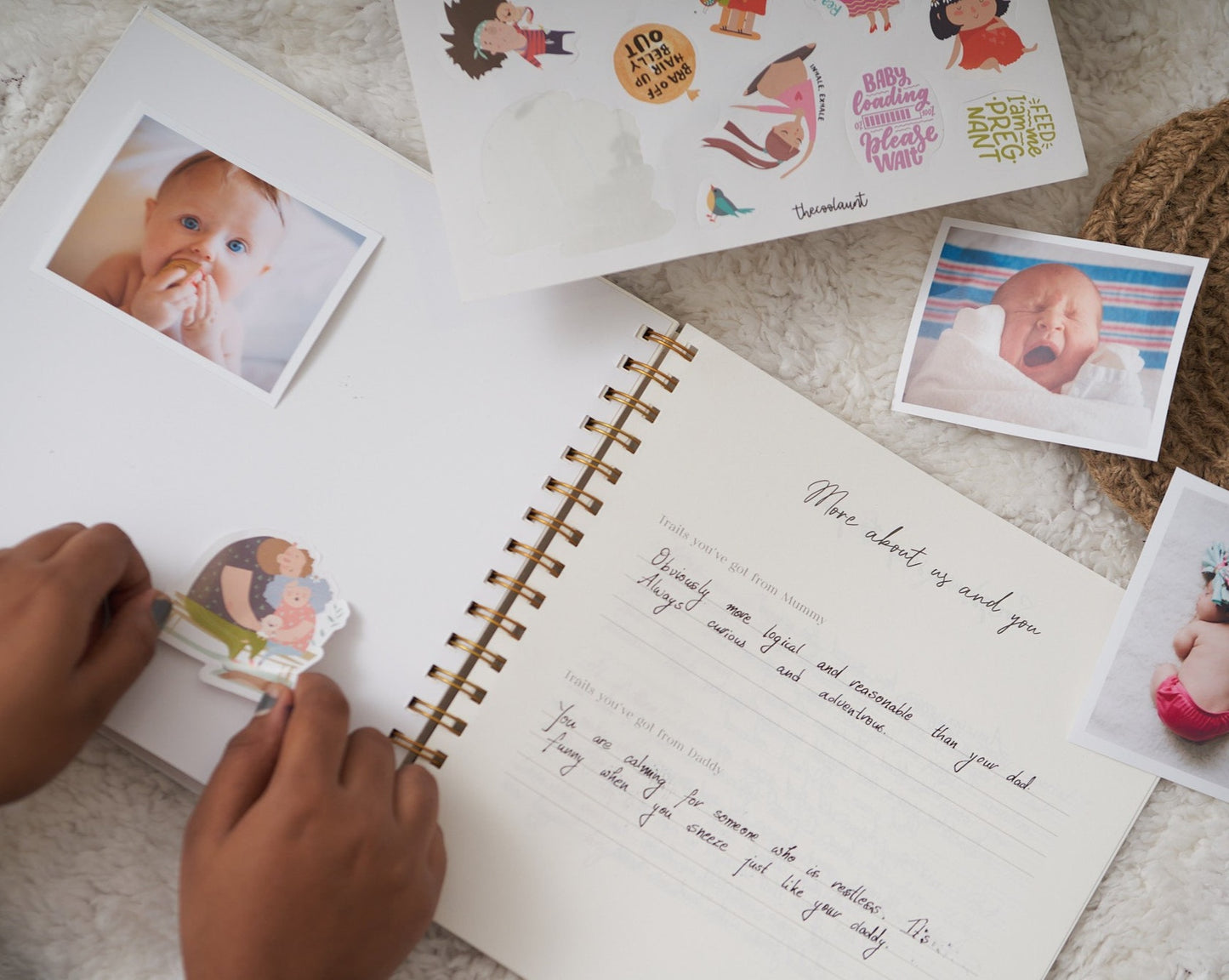 The Story of You : Baby Record Book & Pregnancy Journal